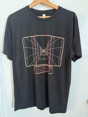Star Wars Death Star Trench Run Tee Bella Canvas Soft Black T-Shirt L